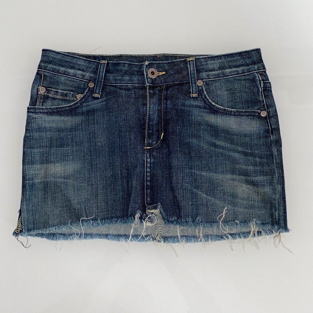Y2K - Chip + Pepper Jean Mini Skirt